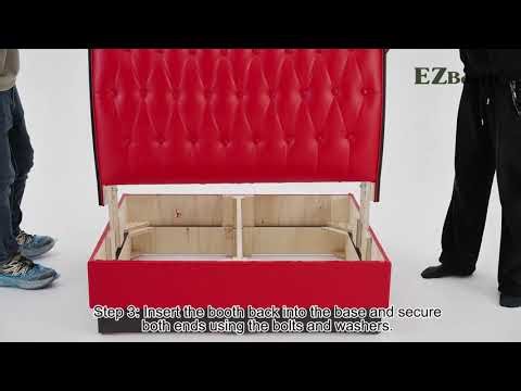 ATS MFG - William Style Double Booth Assembly Video