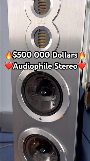 $500 000 Dollars 🔥 Audiophile HiEnd Stereo HiFi Home Music System #highend #audio #sound #speaker