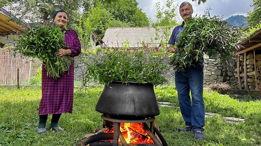 Traditional samsa recipe baked in the oven by grandma
