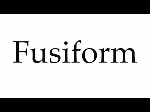 How to Pronounce Fusiform