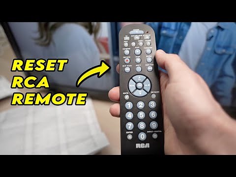 How to Reset Your RCA 3 Device Universal Remote Control