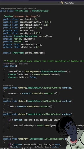 Day 4: Adding Jump and Sprint #cozygame #gamedev #indiegamedev