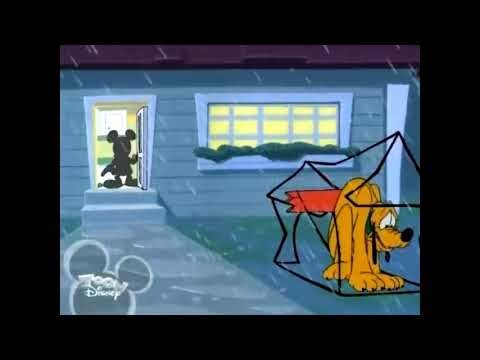 Pluto in his Ruined Dog House for 10 Hours