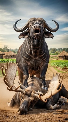 Cape Buffalo vs All Wild Beasts 💪🐃 || The King Who Defeated Everyone ☠️🤯 || Who Can Survive..??🤔🥵