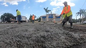#ConstructionUpdate! 🚧🔧🧰 Martin County Community Redevelopment Agency (CRA) and the Public Works Department have been hard at work with vendor Sunshine Land Design to complete the redevelopment of Mapp Road. Just last week a 20 foot wide section of sidewalk was poured with a 24 inch diamond sawcut pattern north of Fire Station 21. This could welcome farmer’s markets, art fairs, craft shows, food trucks, classic car shows, music events and more! The Mapp Road Town Center Project in Palm City w