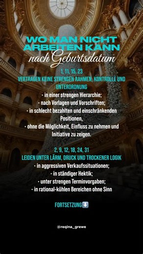 Reqina Business & Persönlichkeitscoaching on Instagram: "⚠️ Wenn ein Mensch gegen seine Natur handelt, verliert er Energie, Geld und Selbstvertrauen. 👉 Möchten Sie herausfinden, wo Ihre Stärken liegen und wo Sie sich nicht verausgaben sollten? Melden Sie sich für eine Diagnose/Beratung an – wir analysieren Ihren Typ und zeigen Ihnen, welche Bereiche zu Ihnen passen und welche Sie besser meiden sollten. 📩 Schreibe das Wort „ANALYSE” in die Kommentare oder speichere den Beitrag, um darauf zurück