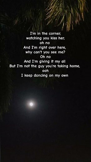 Dance on my own lyrics #danceonmyown#robyn #lyrics ‪@robyn‬ #voicemailsforisabelle