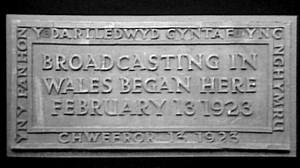 BBC: The broadcaster's first recording from Wales