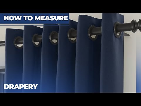 How to Measure & Hang Drapery