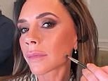 Victoria Beckham shares behind the scenes look at her make up routine