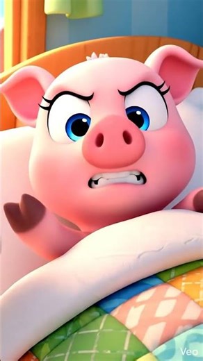 Pig vs Alarm Clock ⏰🐷 | Funny Kids Cartoon Animation