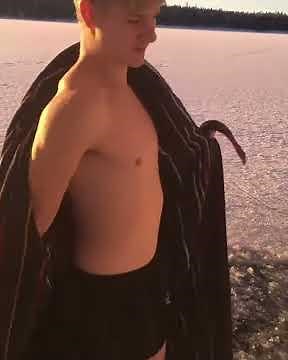 -11 c Freezed Water Bath | 16 Year young Boy Bathing Cold water