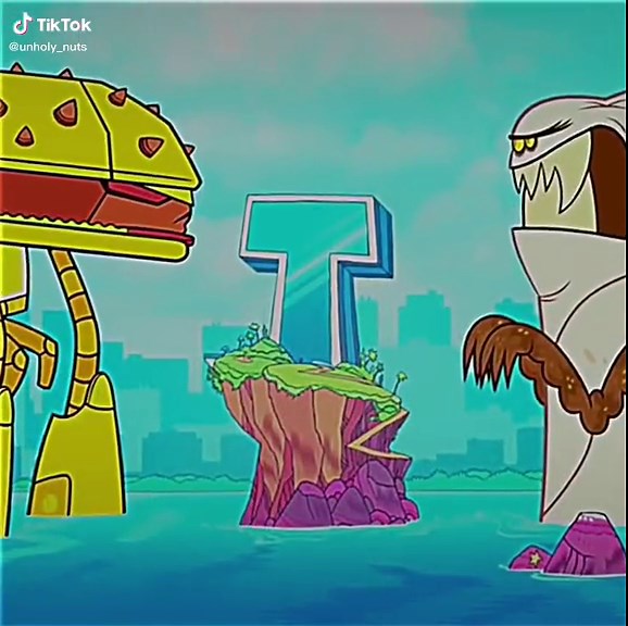 Battle of Burrito vs Burger in Teen Titans Go Cartoon