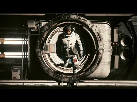 Cyberpunk 2077- V ends up in space ending.
