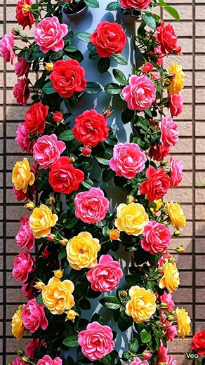 Grow Plants in Vertical Pipes 🌿 | Amazing Small Space Garden#VerticalGarden#VerticalPipe