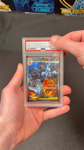 I graded My Mega Charizard in a 10 and this is how! 🍀😱 #pokemon #pokemoncards
