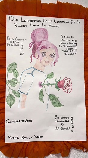 Pintemos un mundo sin violencia hacia mujeres y niñas