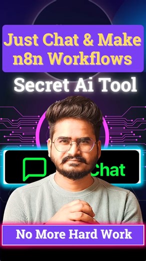 Build N8n Workflows by Just Chatting (Chrome Extension) #shorts #n8n
