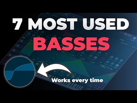The 7 Most Used Bass Sounds in Electronic Music