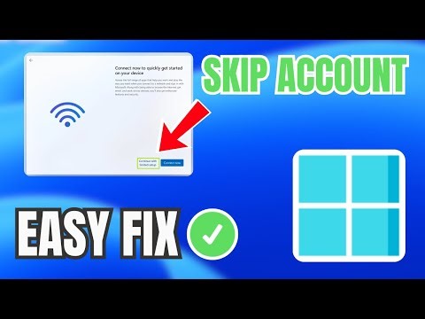 How to Skip Microsoft Sign In Windows 11 Setup (EASY GUIDE) 2026