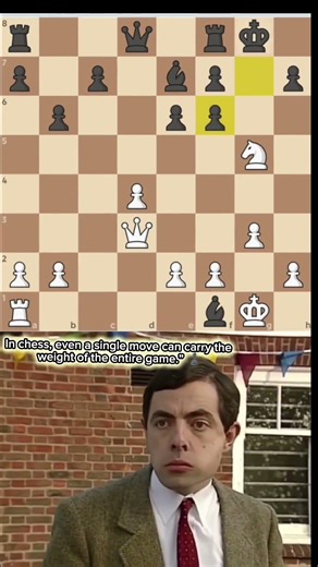 Chess Puzzle Challenge – Day 8: One Move, Big Meaning #chessshorts
