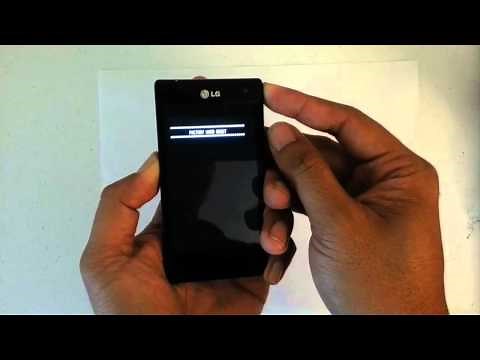 How to Factory Restore Hard Reset or Password Wipe the LG Lucid Verizon