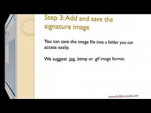 ezCheckPersonal: How to create a digital signature