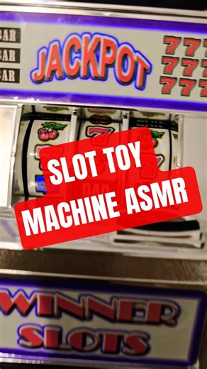 Slot Toy Machine ASMR #youtubeshorts #shortsviral #asmr #satisfying #lucky