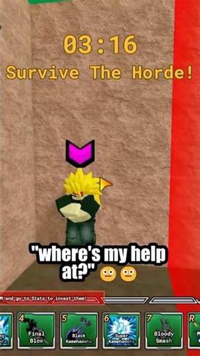 This Is NOT The Time To Aura Farm 😭😭 DBZ Final Stand Remastered ROBLOX