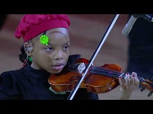 “Lift Every Voice and Sing” by 6-year old violin prodigy, Victoria Crowley-Washington