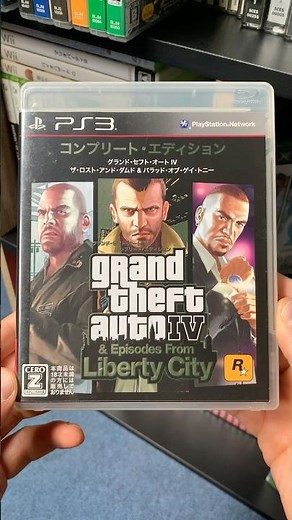 GTA IV & Episodes From Liberty City PS3 🇯🇵 | Japanese Edition
