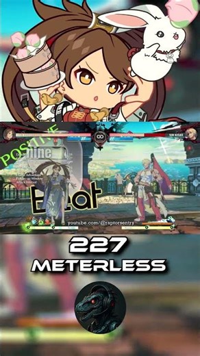 GG Strive Jam 9 Hit 227 Dmg Corner Combo (Meterless; All Cards) #ggstrive #guiltygearstrive #jam