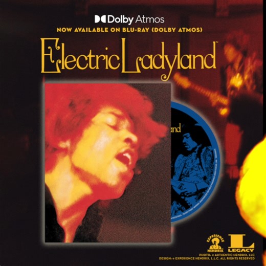 Electric Ladyland and Los Angeles Forum: April 26, 1969 are now available on Blu-ray featuring a new Dolby ATMOS mix. Order your copies from: https://jimihendrix.lnk.to/ATMOSFB #JimiHendrix #Hendrix #Jimi #ATMOS #Dolby #Bluray | Jimi Hendrix