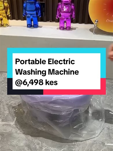 This Portable Electric Washing Machine is good for bachelors and generally anyone looking for cool home finds #laundry #homedecor #washingmachine #kenyantiktok🇰🇪 #qstorekenya
