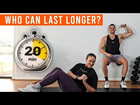20 MIN Full Body Partner Workout (High Intensity, No Equipment Needed)
