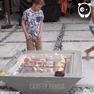 How to make a firepit out of concrete By Shaloha Creations | Bored Panda Art