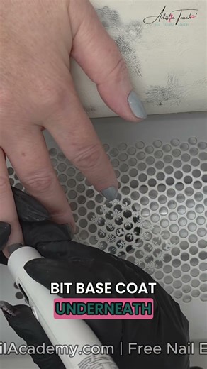 Applying Snowflake Nail Stickers #shorts