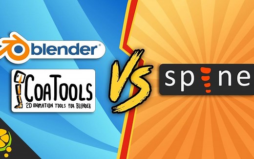 Spine Pro 和 COA Tools for Blender的优劣比较【中文字幕】