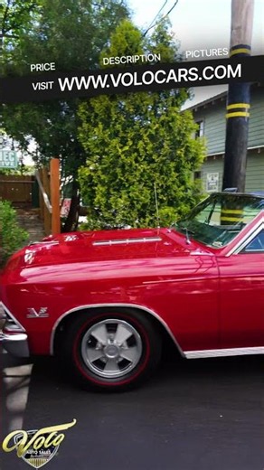 1966 Chevrolet Chevelle SS Startup & Rev! (V22306)