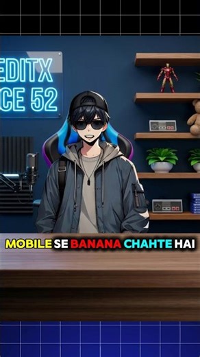 HOW TO MAKE 3D STUDIO IN MOBILE 🔥 !! 3D STUDIO ON MOBILE 💥 #shorts #viral