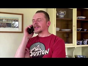 Simon Pegg gives coronavirus survival advice in "Shaun of the Dead" spoof