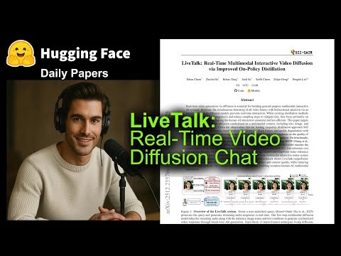 LiveTalk: Real-Time Video Diffusion Chat