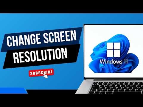 How To Change Windows Screen Resolution ?
