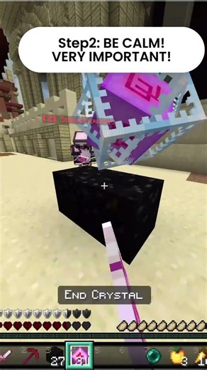 How to CPVP in Minecraft Bedrock! #minecraft #gaming