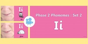 Phase 2 Phonemes : Set 2 'i' Video
