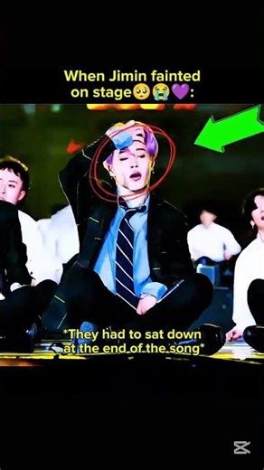 when jimin fainted on stage 💔 #btsbts #btasarmy #kpop #comment #subscribe