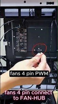 How to Connect Case Fans to a Fan Hub | RAIDMAX ARGB Fan Hub Setup Guide
