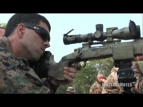 USMC Scout Sniper Combat Marksmanship - M40A5 Sniper Rifle