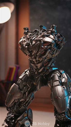 Transformers Megatron Stop motion Build#stopmotion #transformers