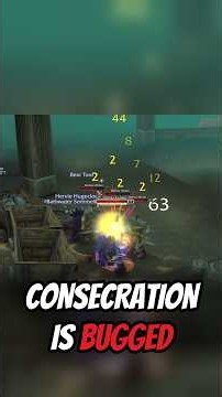 WoW Forever: Consecration is bugged & Paladins can lose 80% of their AoE threat!
